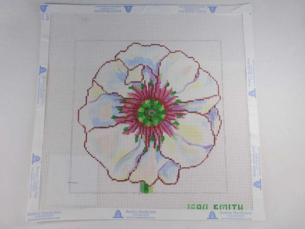 * Jean Smith's Design 139 B26 White Poppy