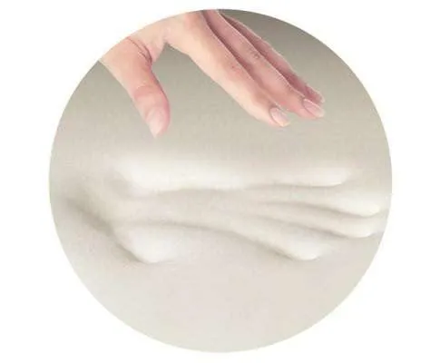 2 x Visco Elastic Memory Foam Pillows