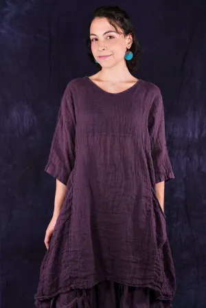 2257 Linen Zen Tunic Fig