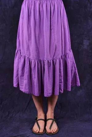 4191 Lawn Gather Skirt Violet