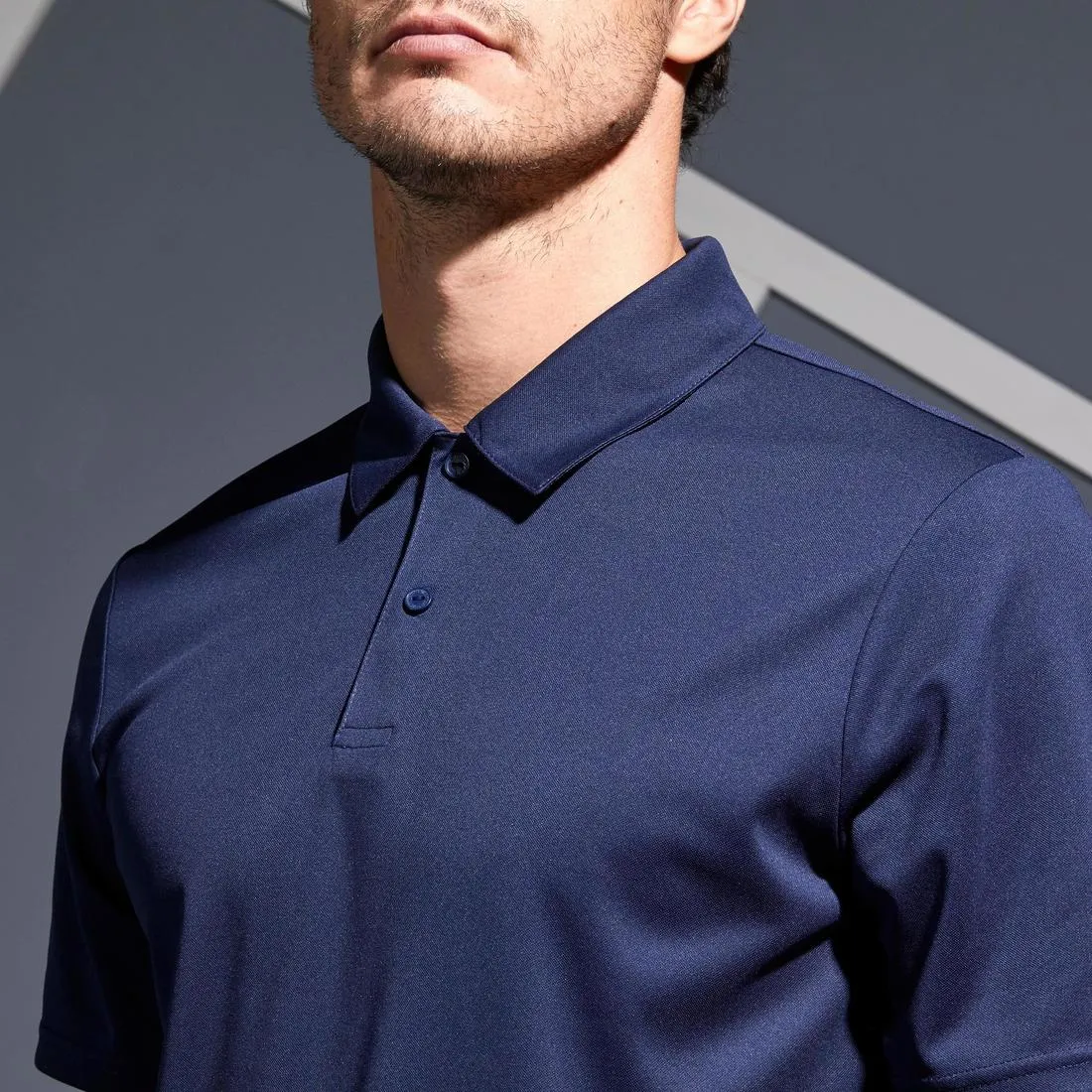 700 Tennis Badminton Padel Table Tennis and Squash Polo Shirt - Navy