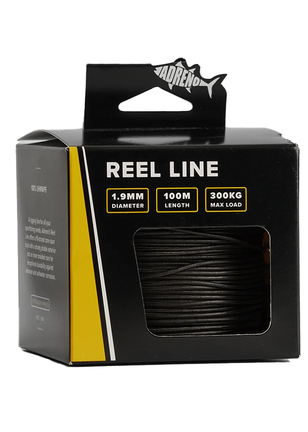 Adreno 1.9mm Reel Line - 100m - Black