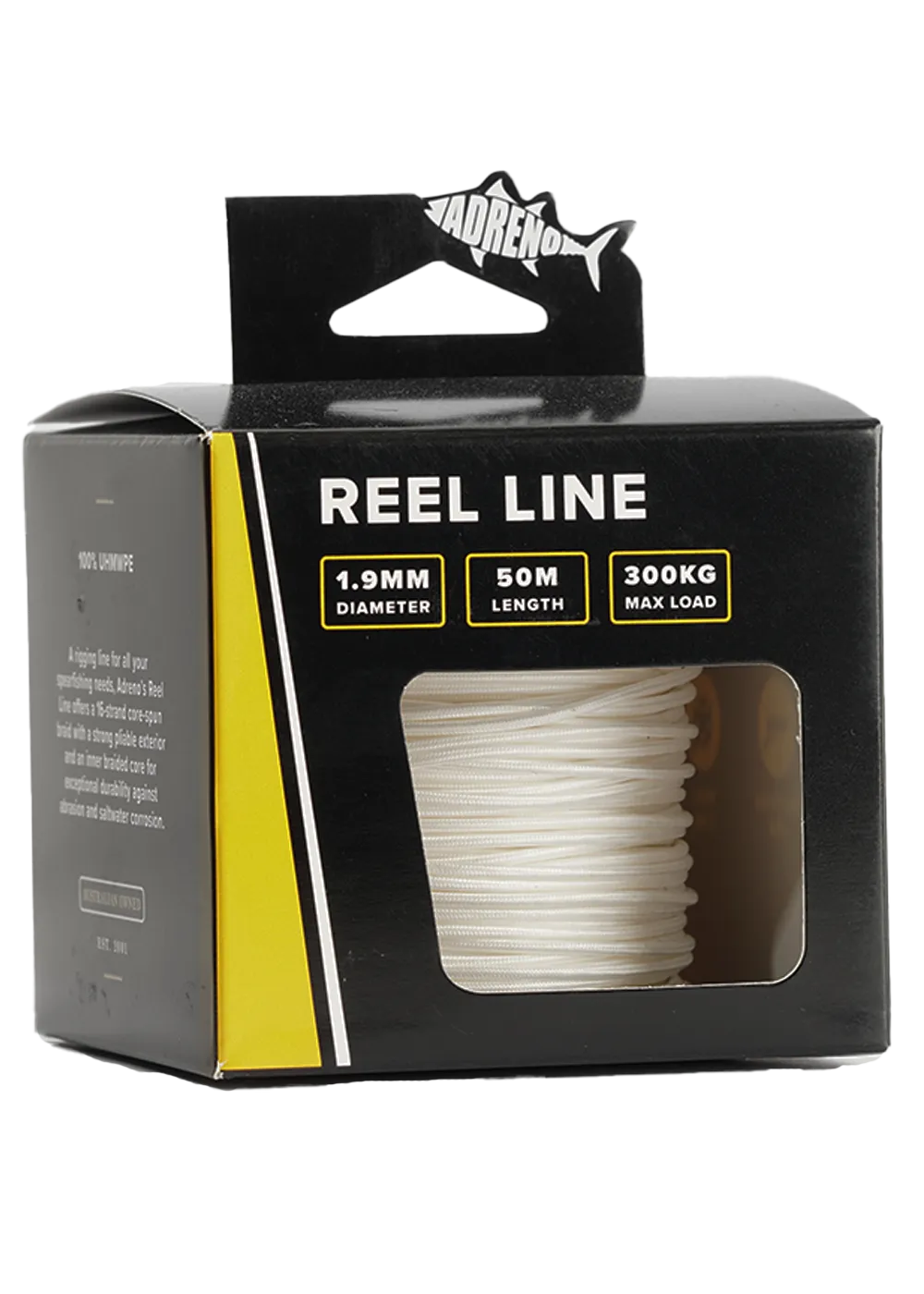 Adreno 1.9mm Reel Line - 50m - White