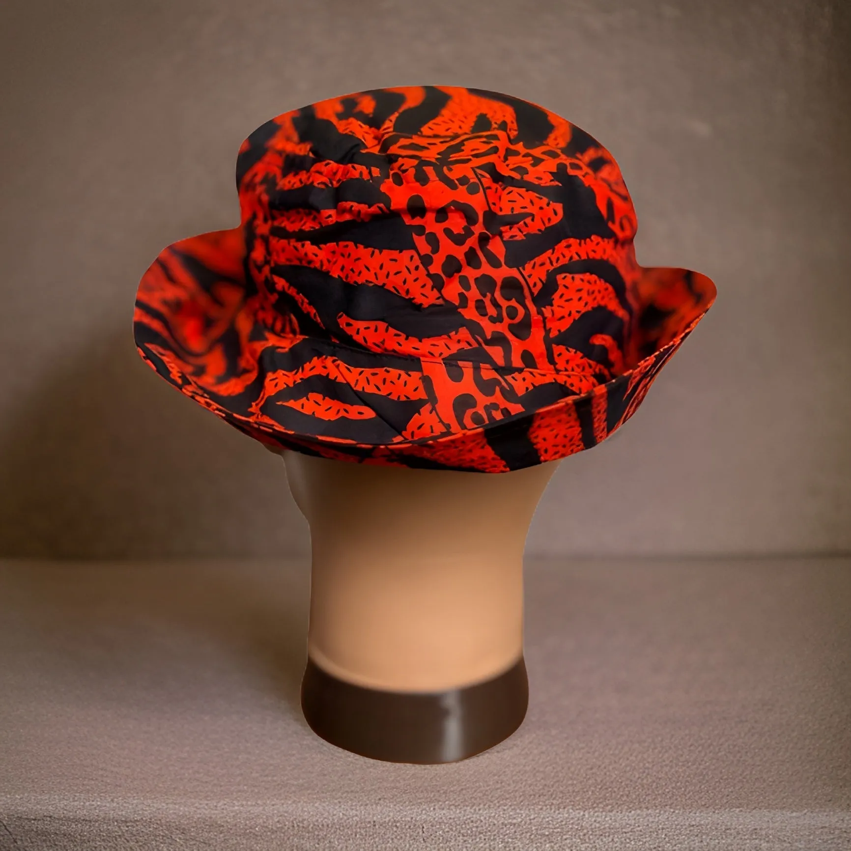 African Print Adult Unisex Bucket Hat