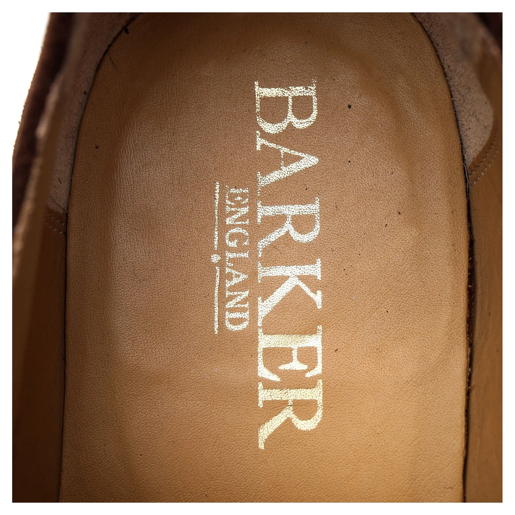 'Albert' Brown Suede Oxford Brogues UK 10 G
