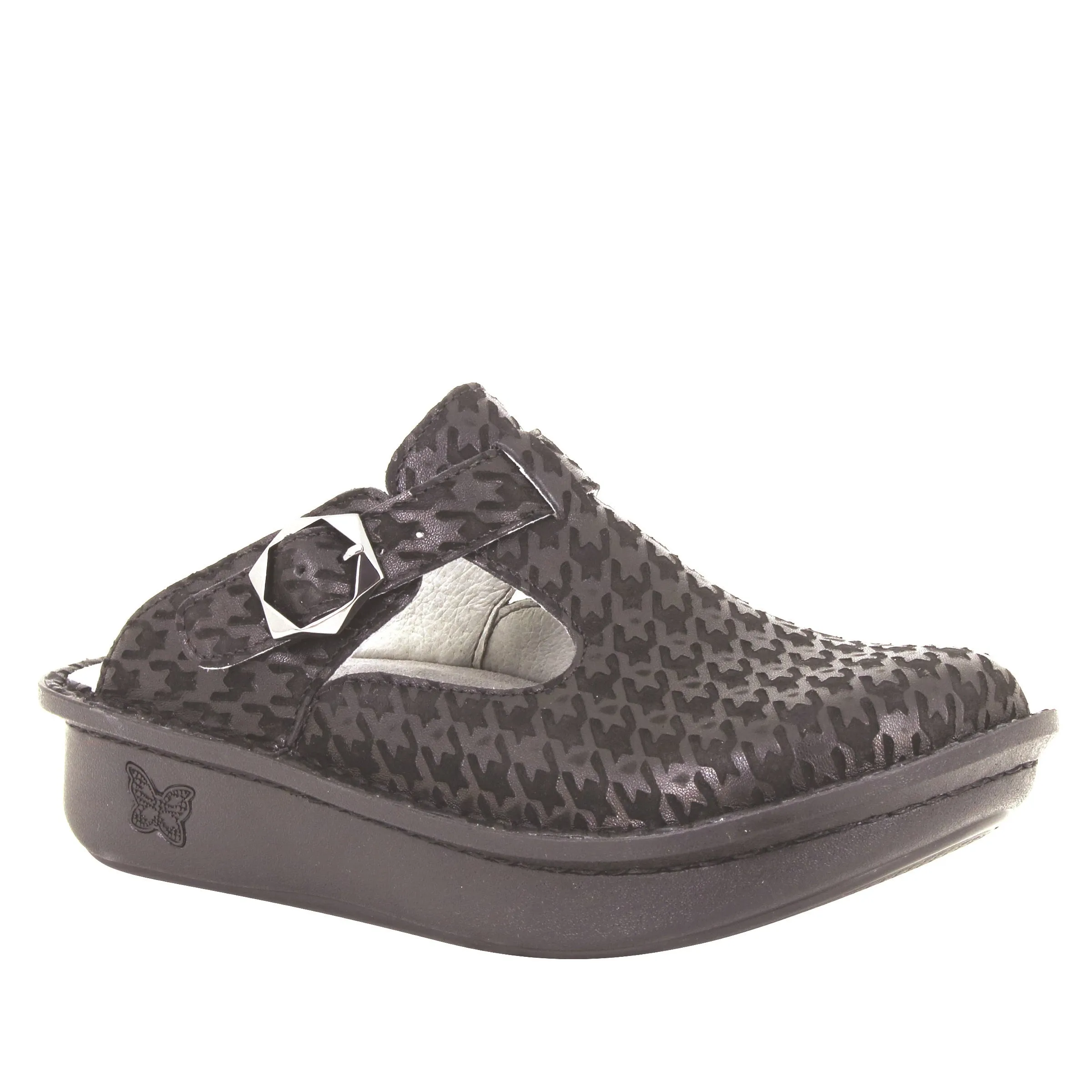 Alegria Classic Houndstooth Maxi Clog