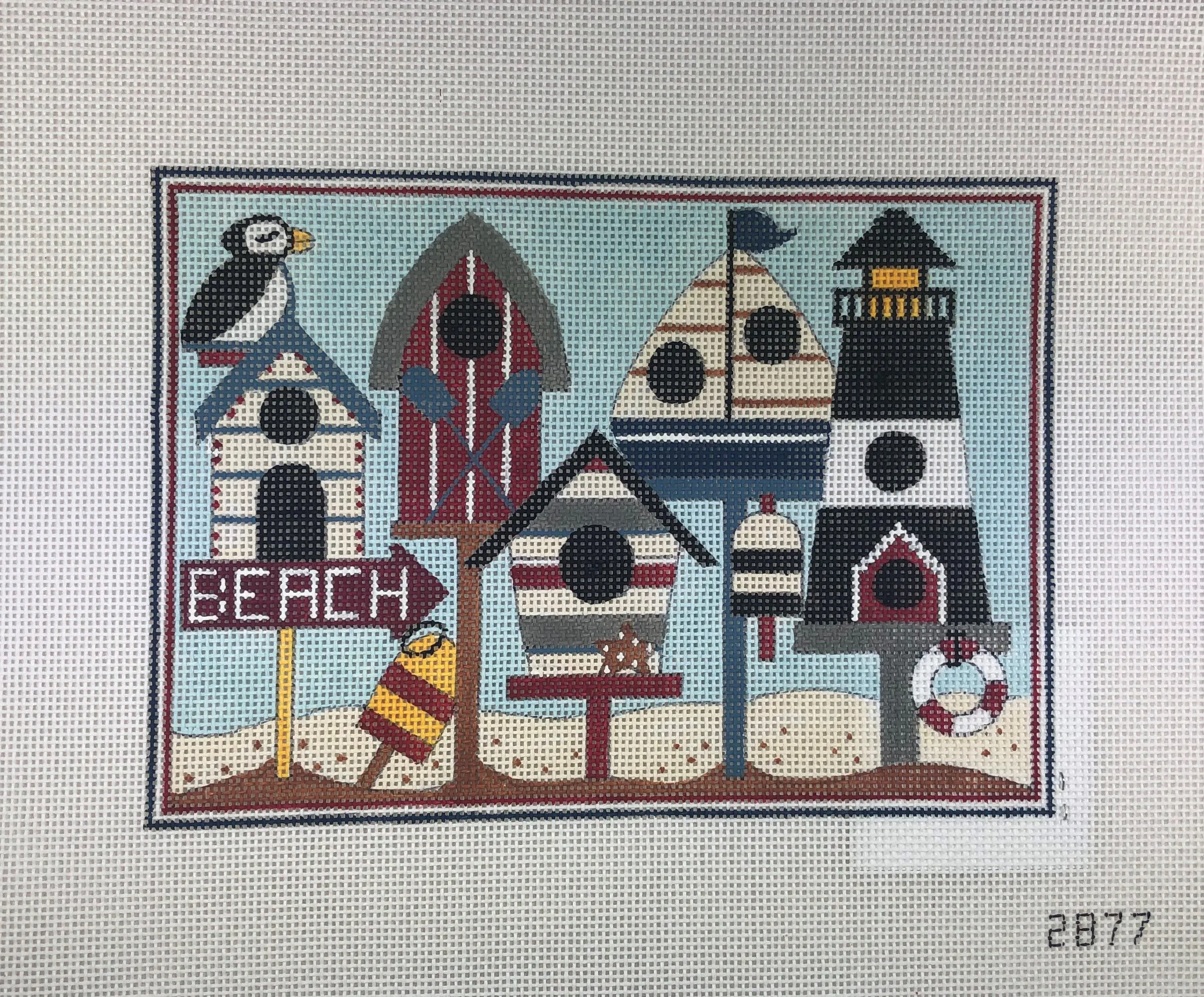 Alice Peterson Company 2877 Nautical Birdhouses
