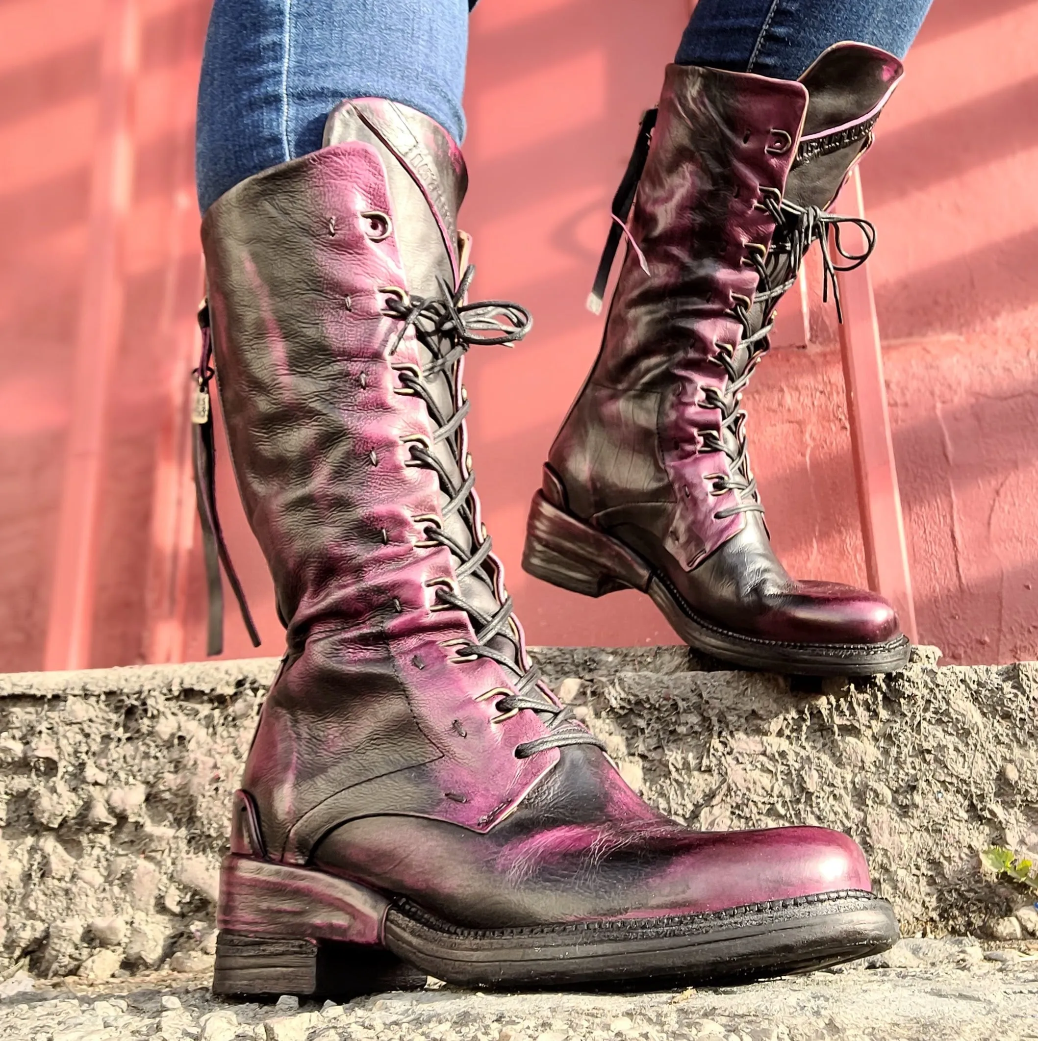 A.S 98 A23313-102 - Black/Fuchsia