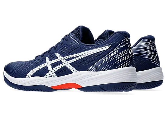 Asics Gel Game 9 Men's Tennis/Pickleball Shoes (Blue Expanse/White)