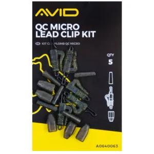 Avid Carp QC Micro Lead Clip Kit