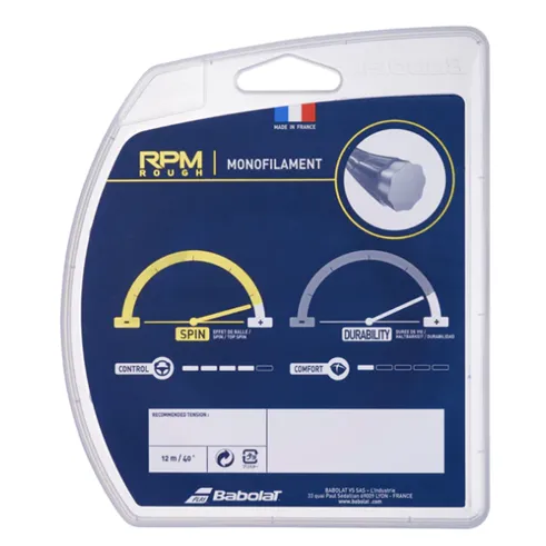 Babolat RPM Rough 17G Black Tennis String Set