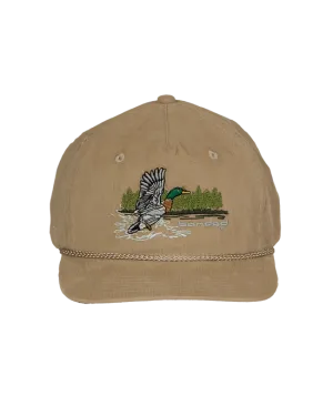 Banded Corduroy Goat Rope Cap