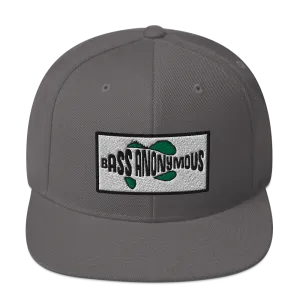 Bass Anonymous Snapback Hat SwimLogo Patch