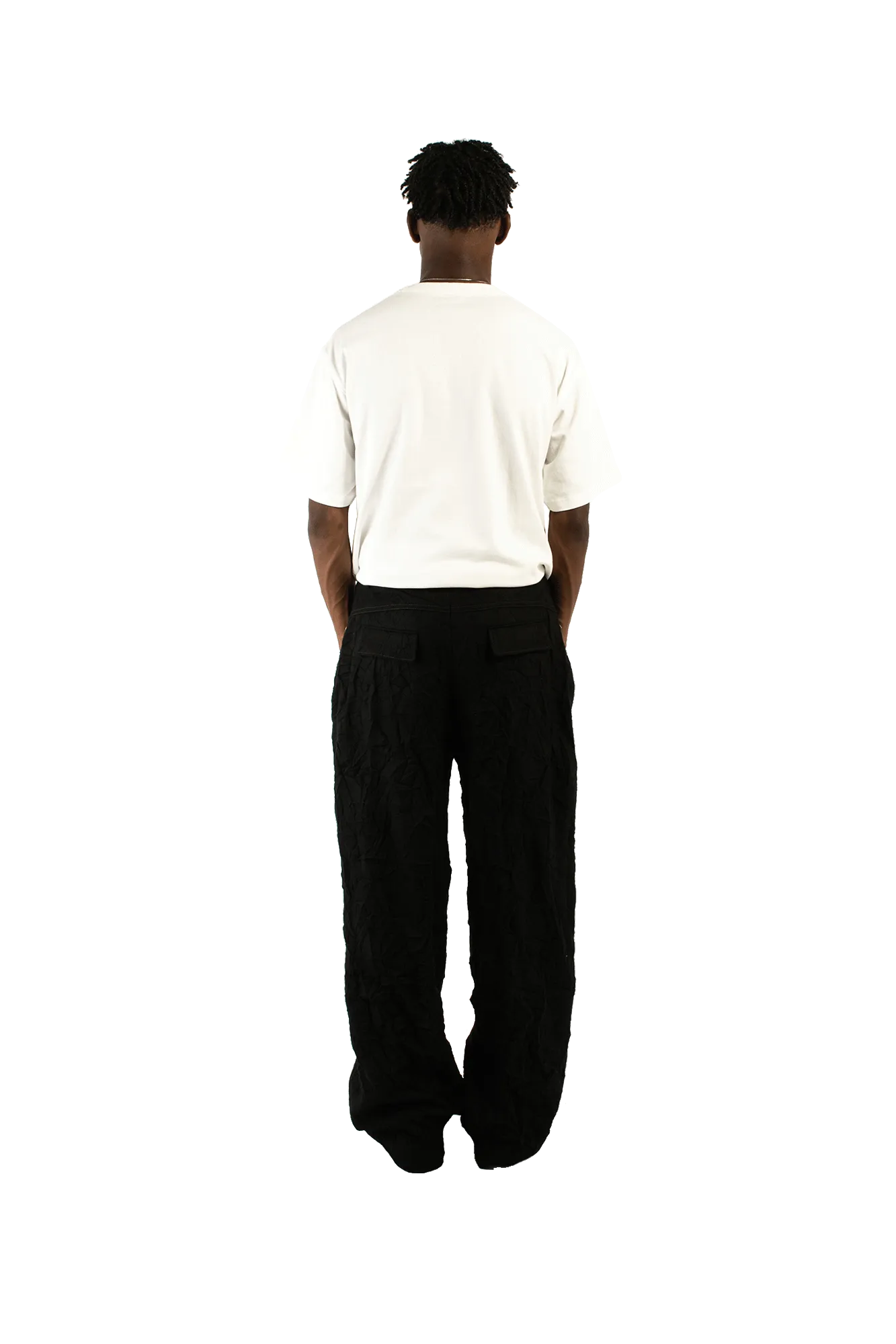 Belfort Wool Wide Leg Trousers