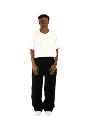 Belfort Wool Wide Leg Trousers