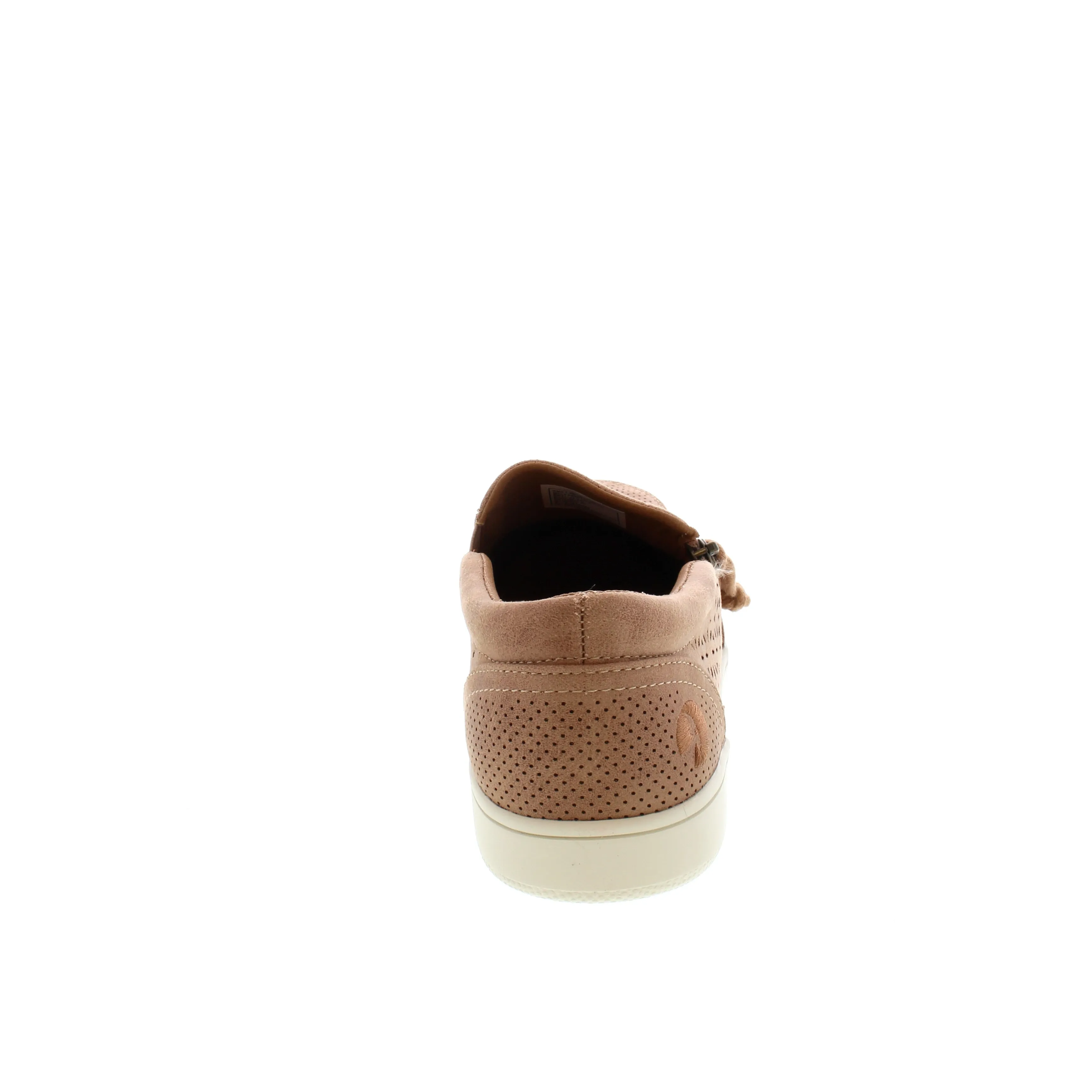 Billy Faux Perf Low - Nude