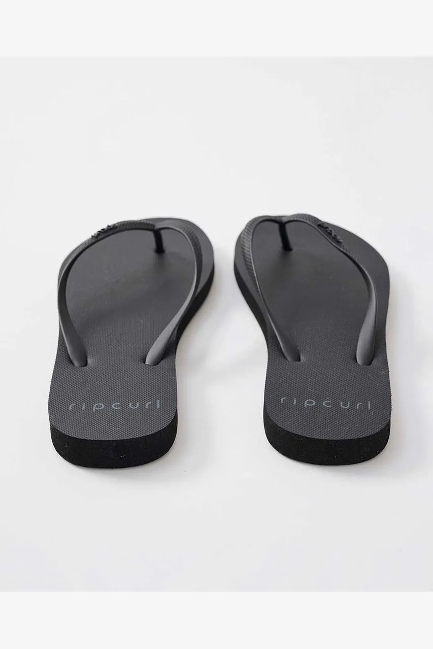 BONDI BLOOM OPEN TOE - BLACK