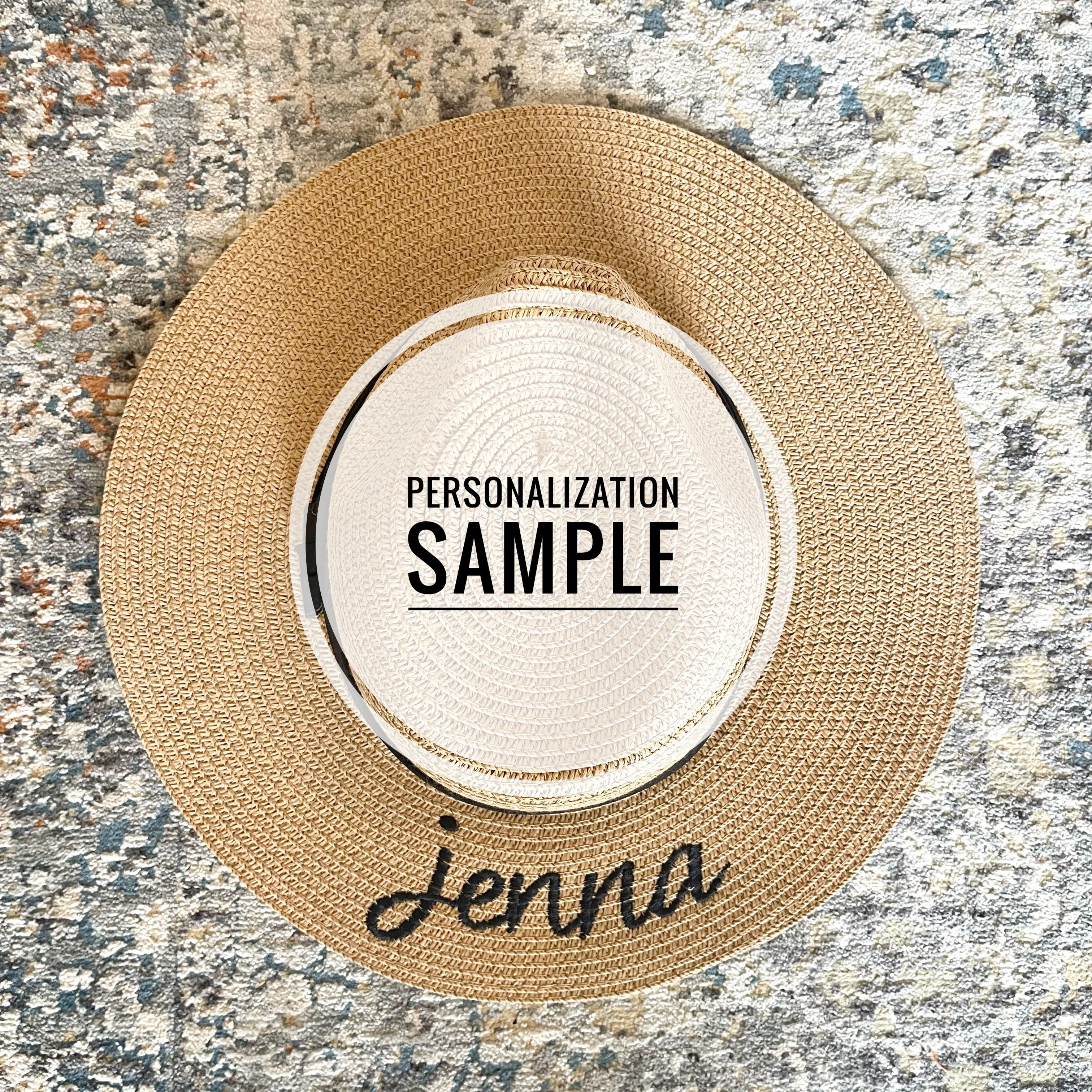 Braided Band Straw Panama Hat