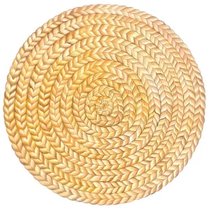 BRAIDED JUTE PLACEMAT S/12