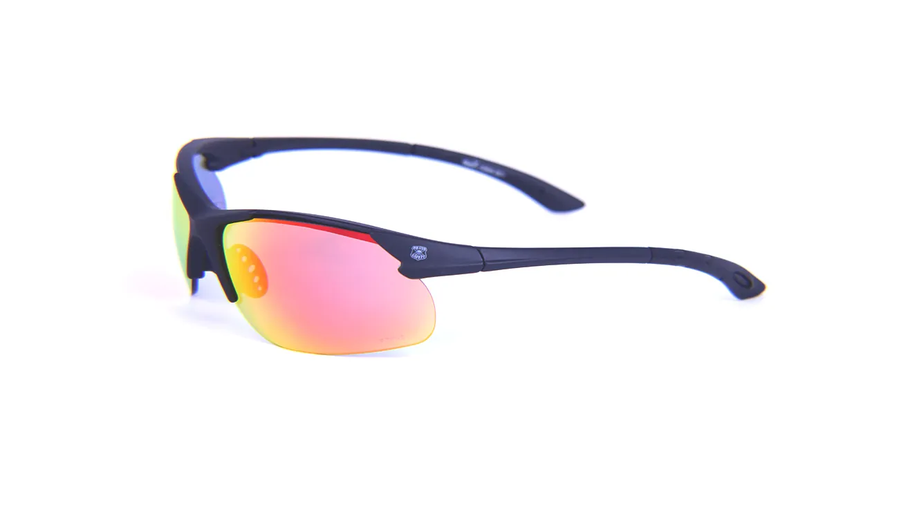 BrandX X2B06 HD Red Mirror Anti-Fog Lens, Black Frame (case of 200)