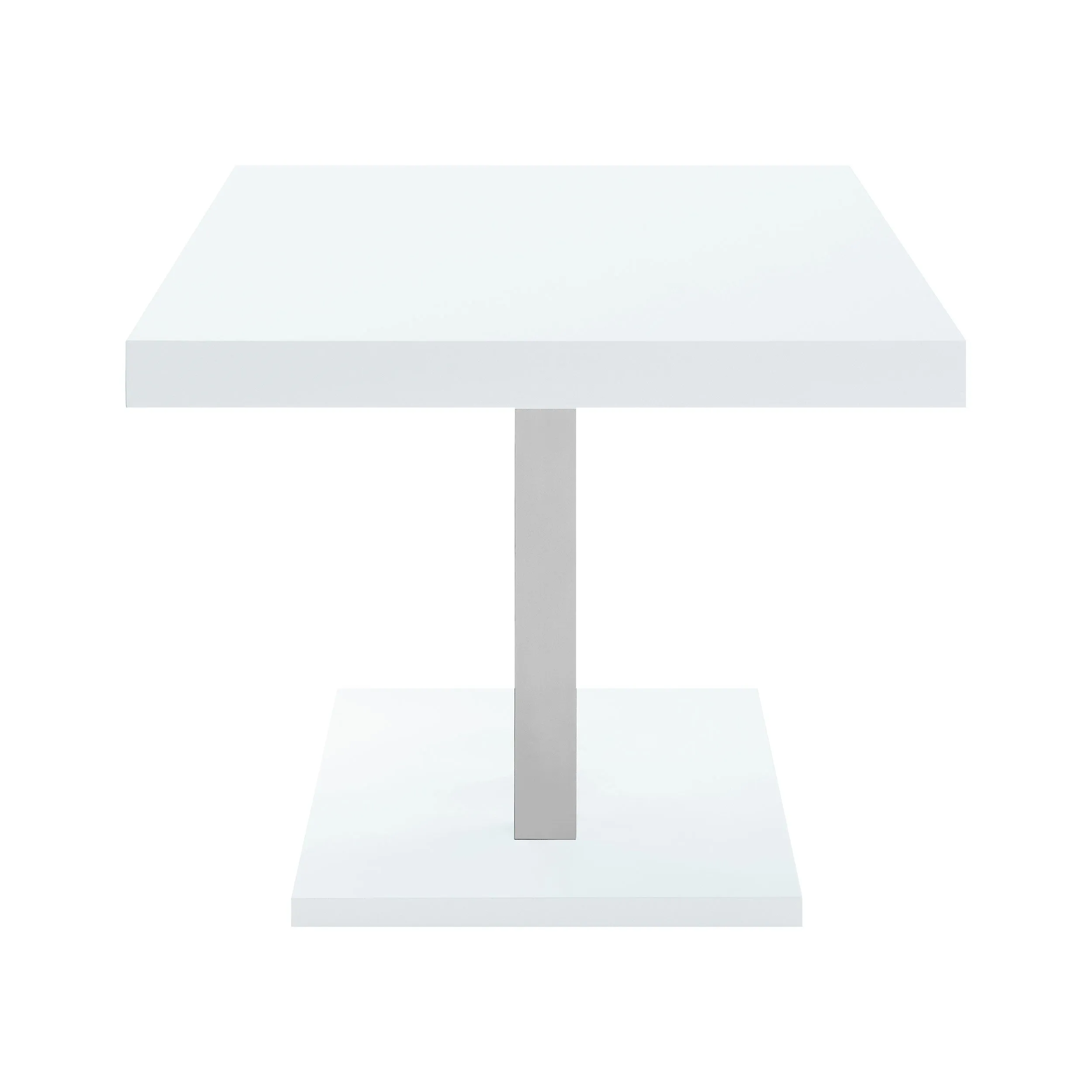 Brooklyn Rectangular 63-inch Dining Table White High Gloss