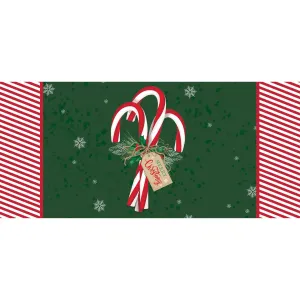Candy Cane Sassafras Mat