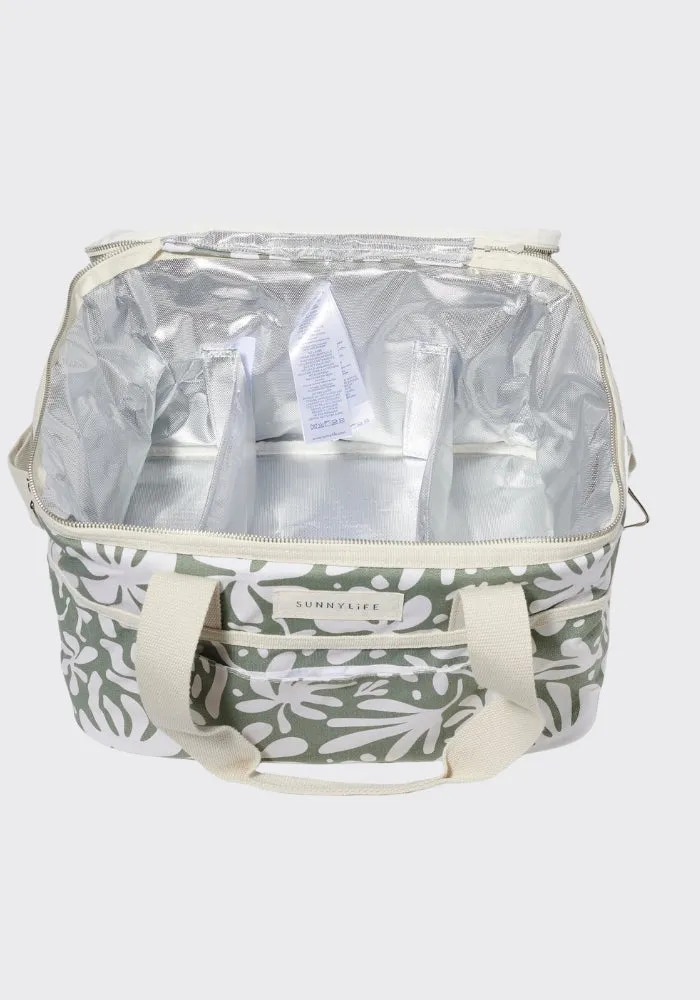 Canvas Cooler Bag The Vacay Olive