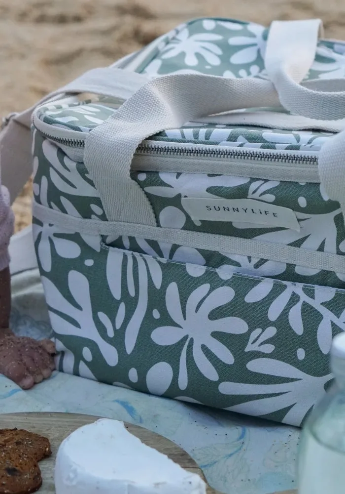 Canvas Cooler Bag The Vacay Olive