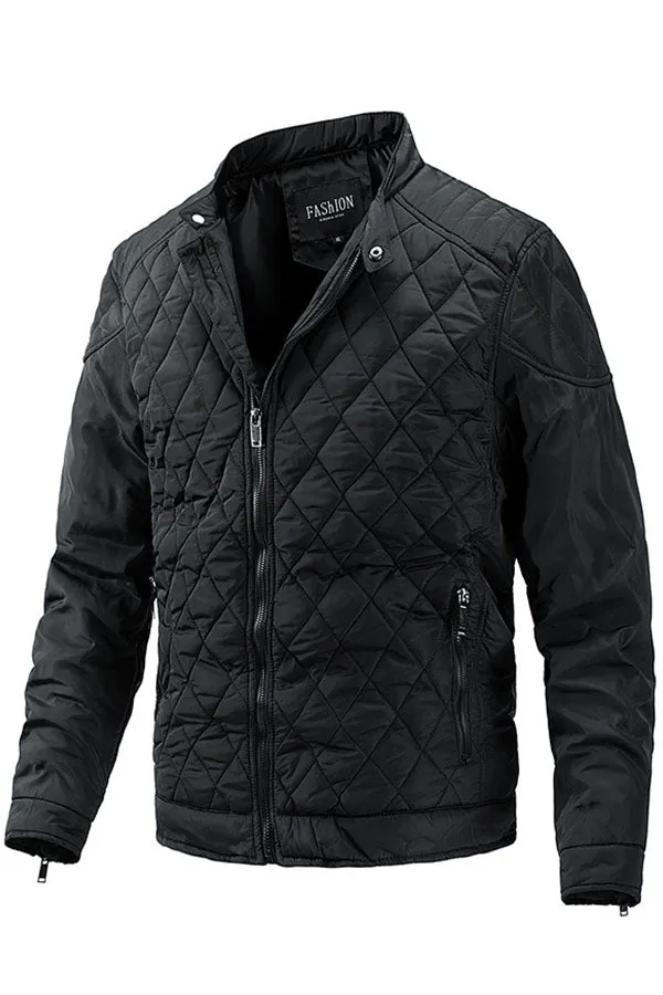 Casual Motorcycle Thin Cotton Jacket
