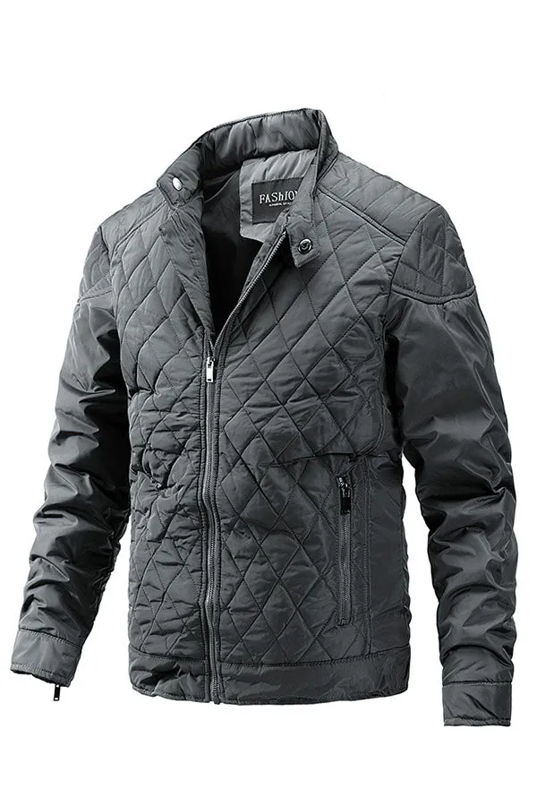 Casual Motorcycle Thin Cotton Jacket