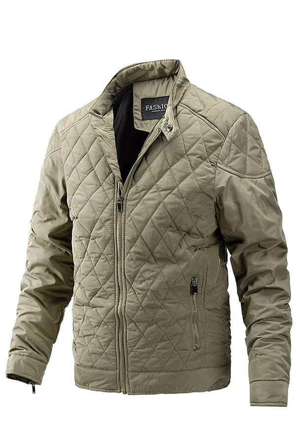 Casual Motorcycle Thin Cotton Jacket