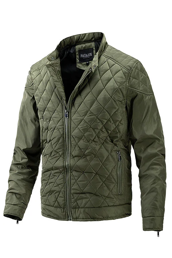 Casual Motorcycle Thin Cotton Jacket