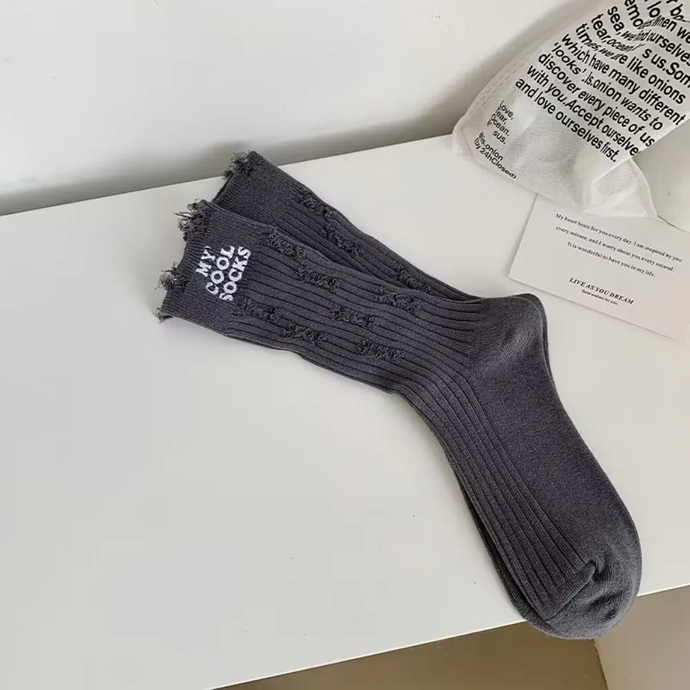 Casual Ripped Socks
