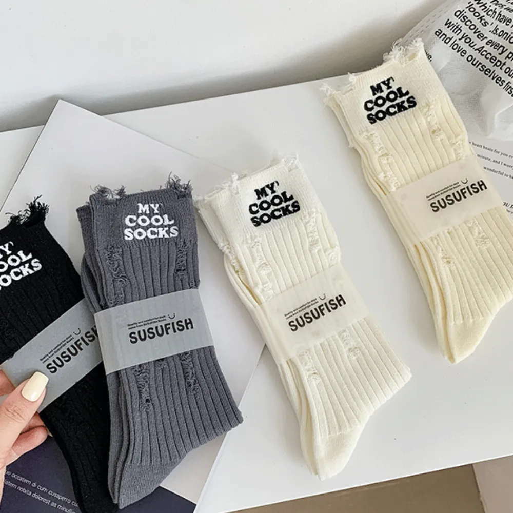 Casual Ripped Socks
