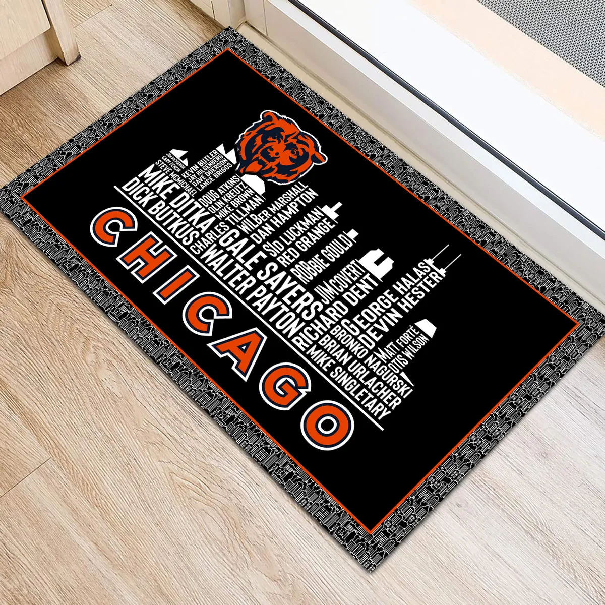 Chicago Skyline - Anti Slip Indoor Doormat