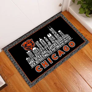Chicago Skyline - Anti Slip Indoor Doormat
