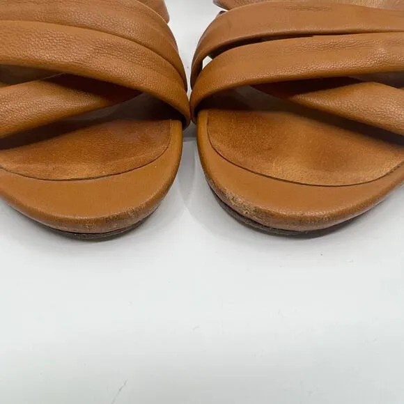 CHIE MIHARA Strappy Leather Heeled Sandal