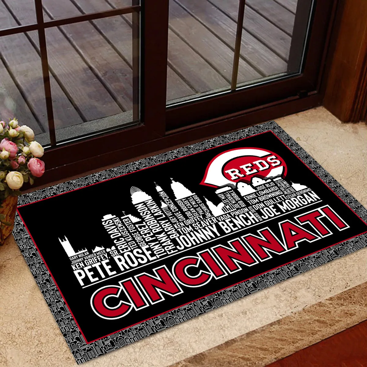 Cincinnati Skyline - Anti Slip Indoor Doormat