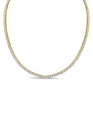 Classic CZ Tennis Necklace