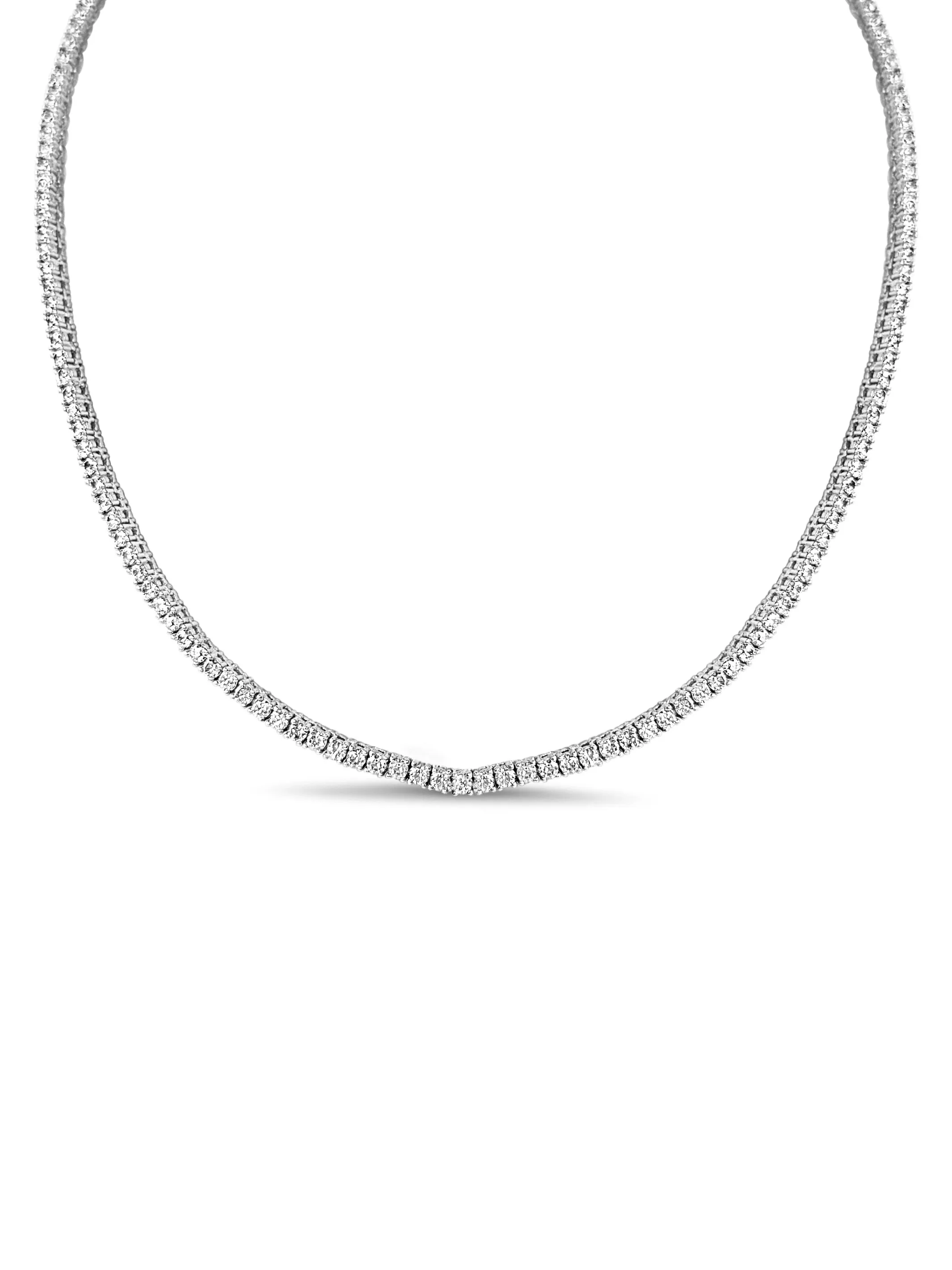Classic CZ Tennis Necklace