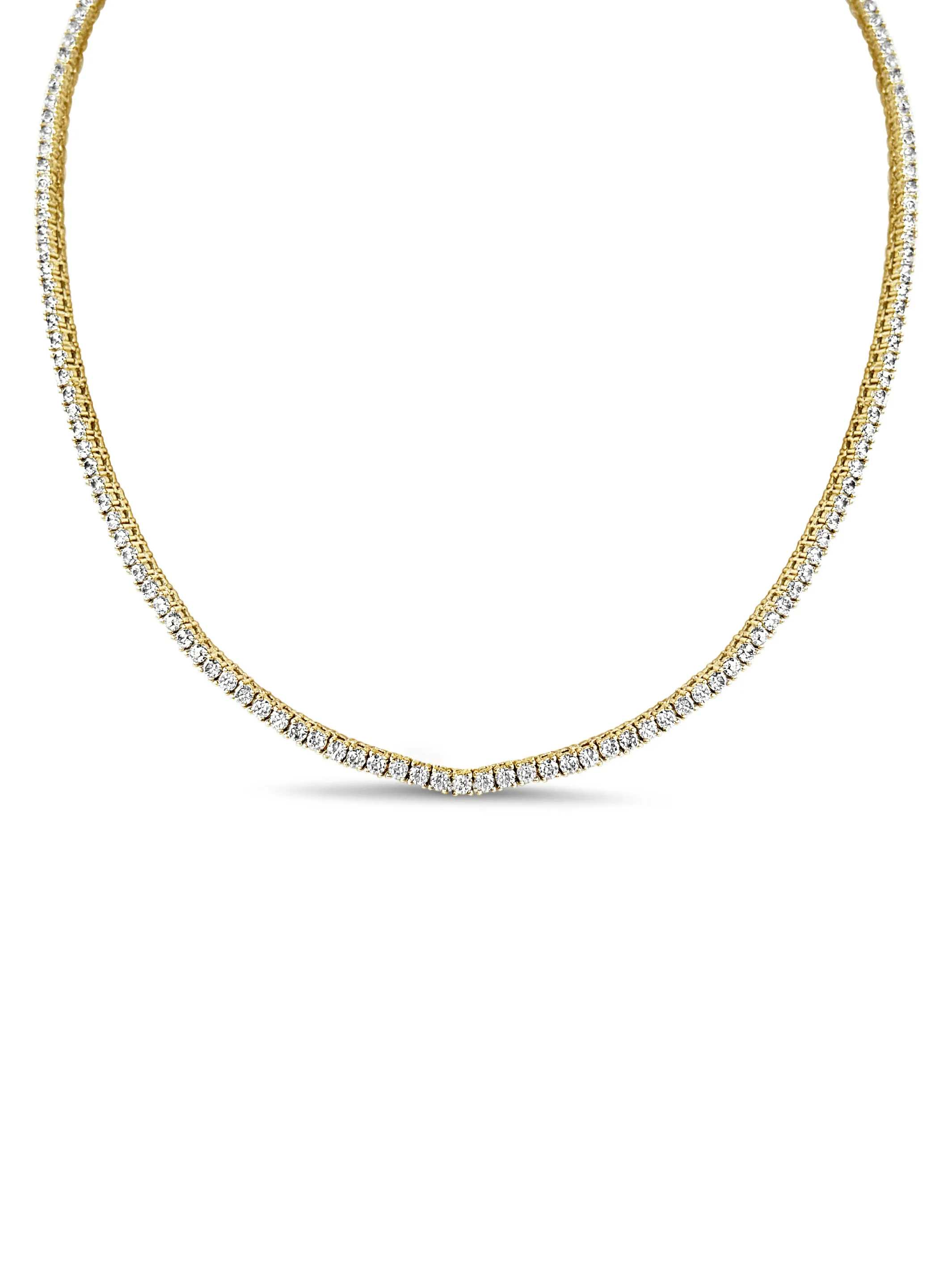 Classic CZ Tennis Necklace