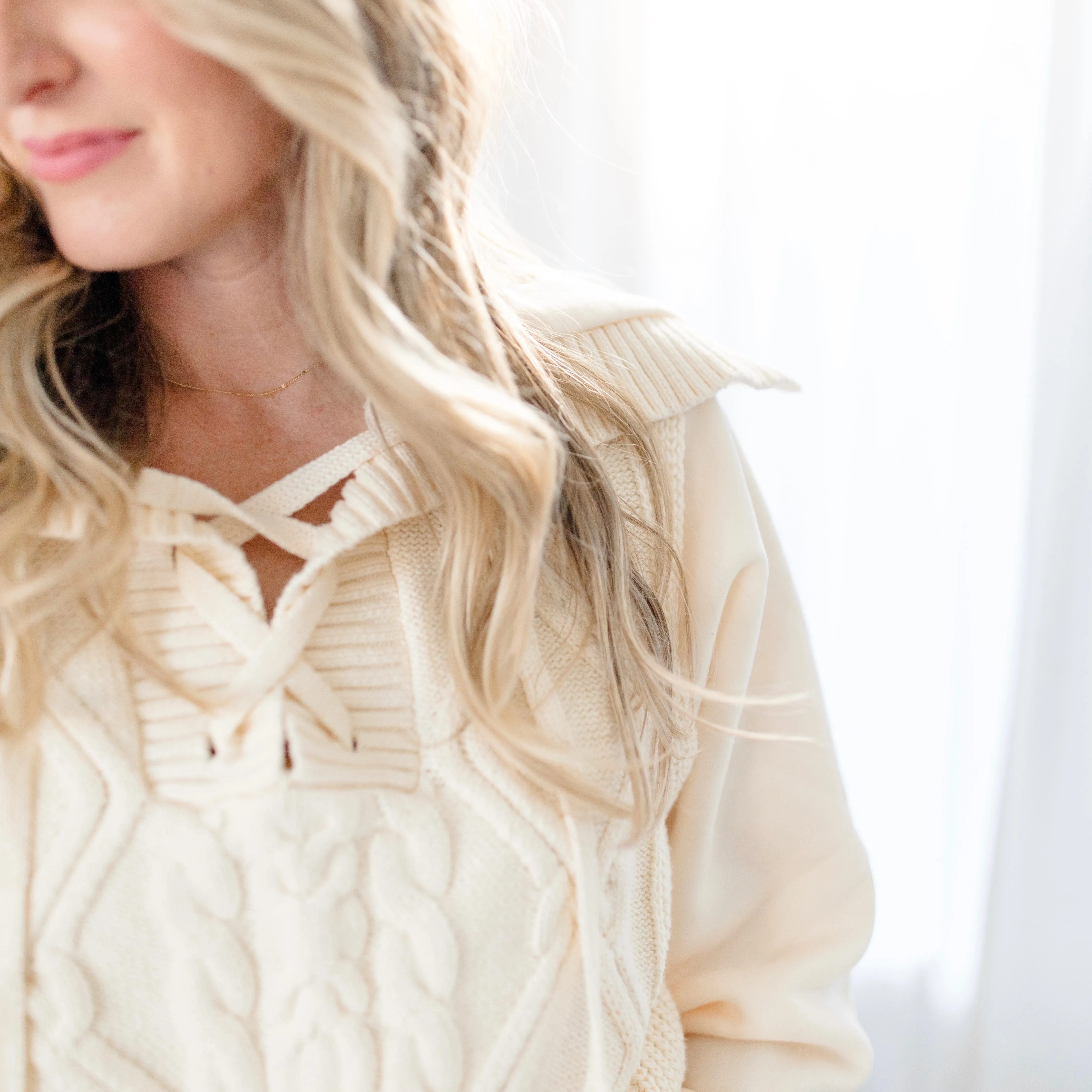 Cold Foam Sweater Top