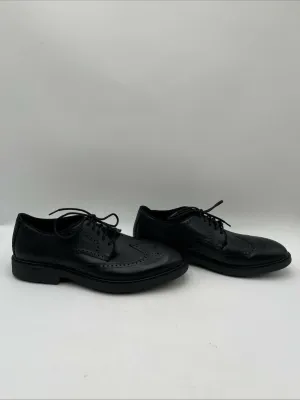 Cole Haan Grandseries The Go-To Wingtip Leather Brogues Loafers Black Size 11M - Very Good