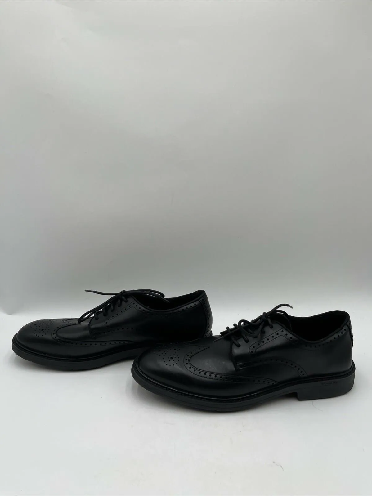 Cole Haan Grandseries The Go-To Wingtip Leather Brogues Loafers Black Size 11M - Very Good