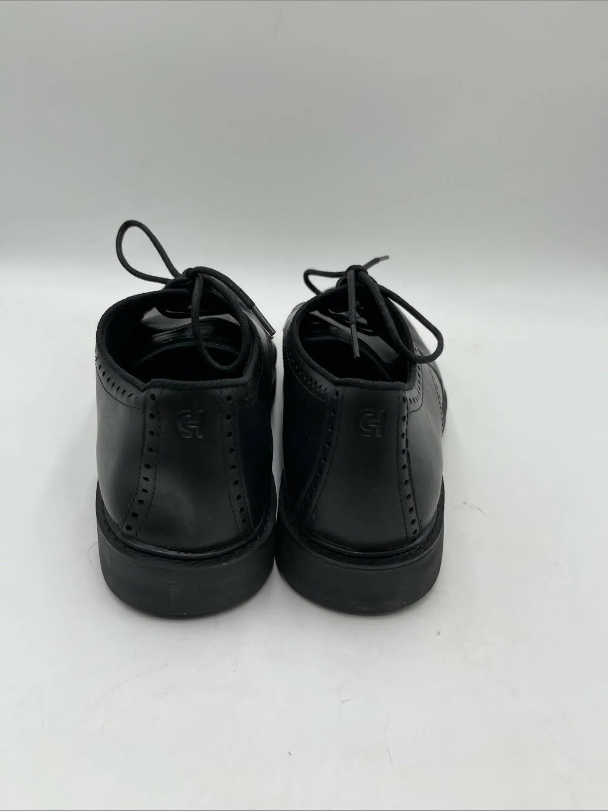 Cole Haan Grandseries The Go-To Wingtip Leather Brogues Loafers Black Size 11M - Very Good