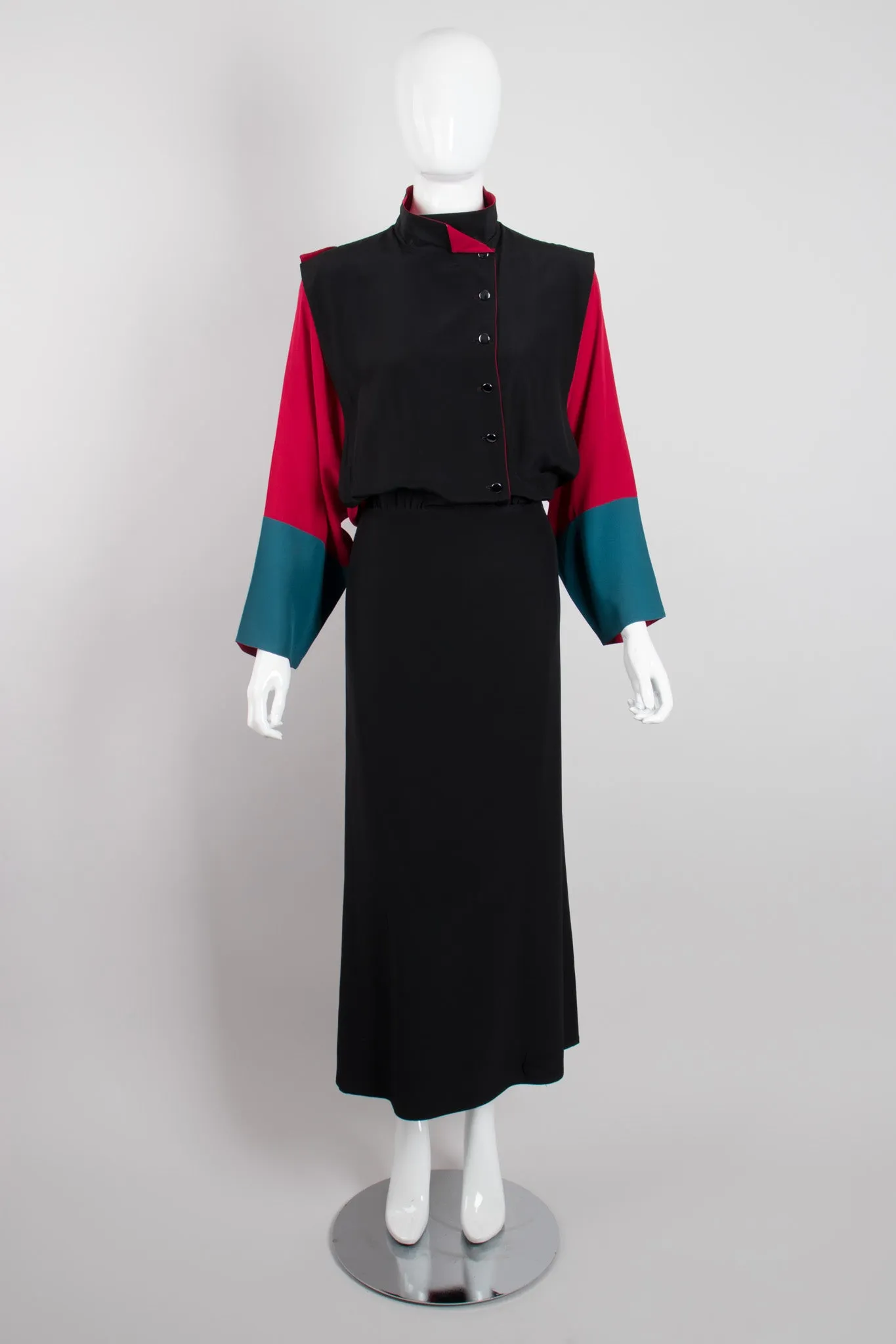 Colorblocked Jumper Dress