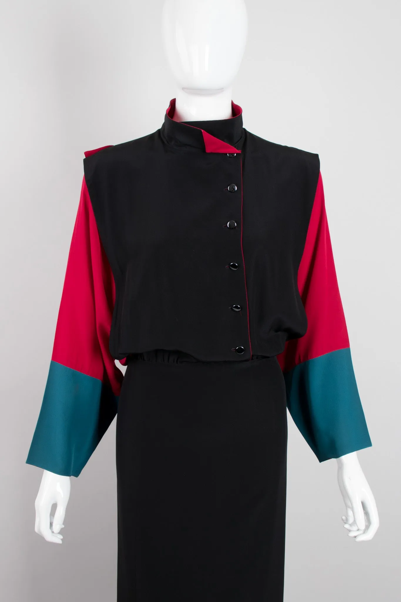Colorblocked Jumper Dress
