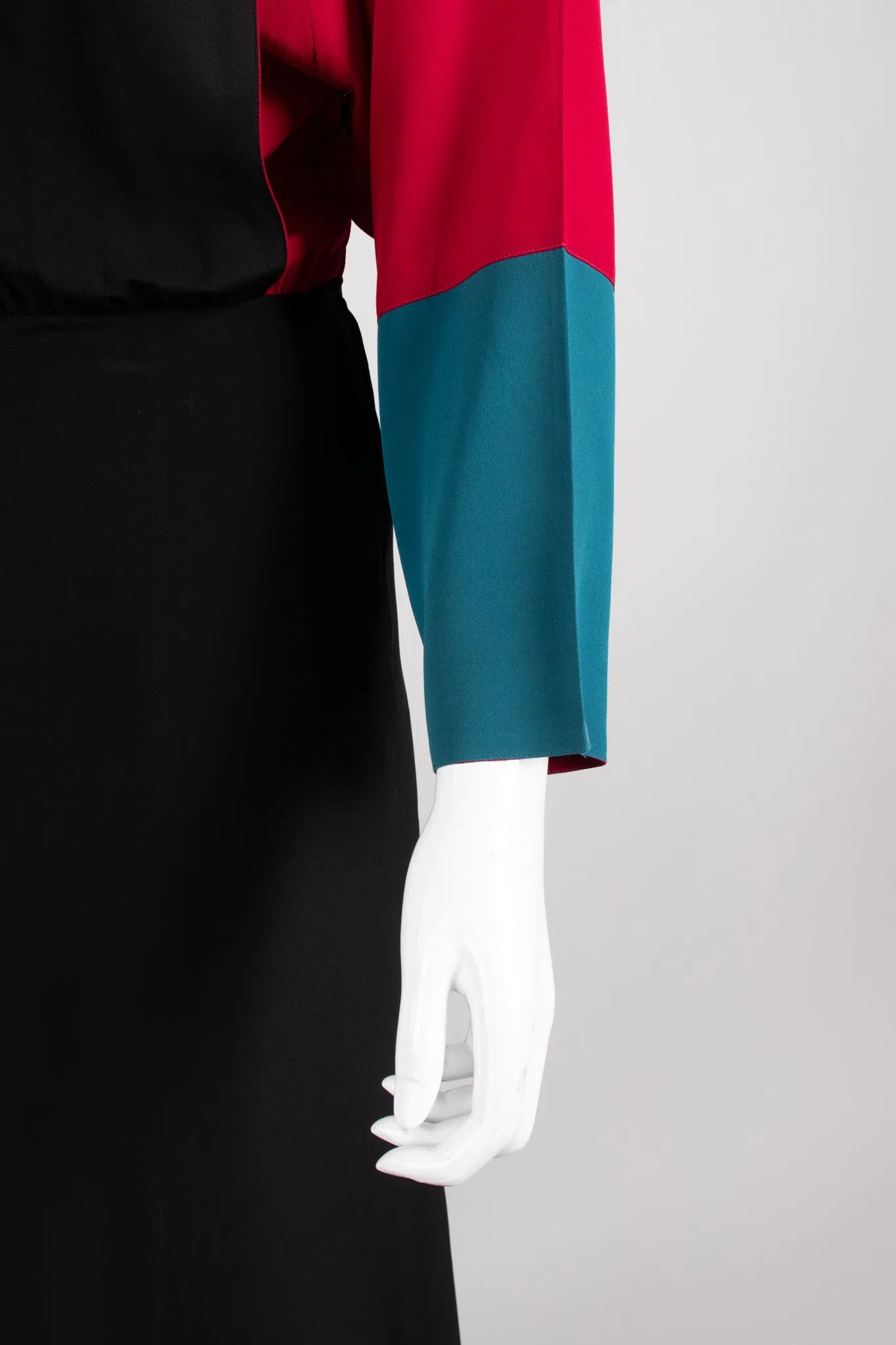 Colorblocked Jumper Dress