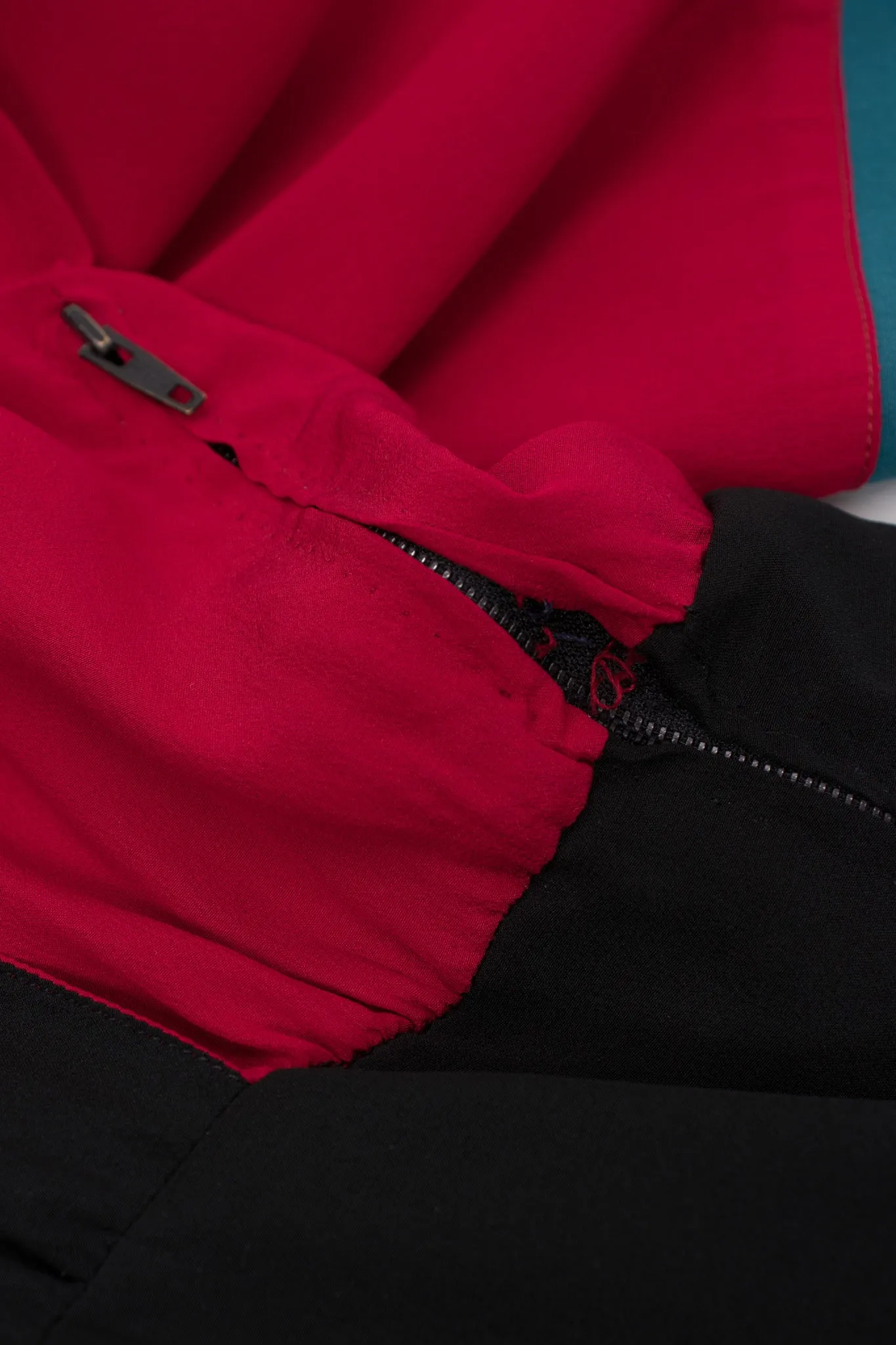 Colorblocked Jumper Dress