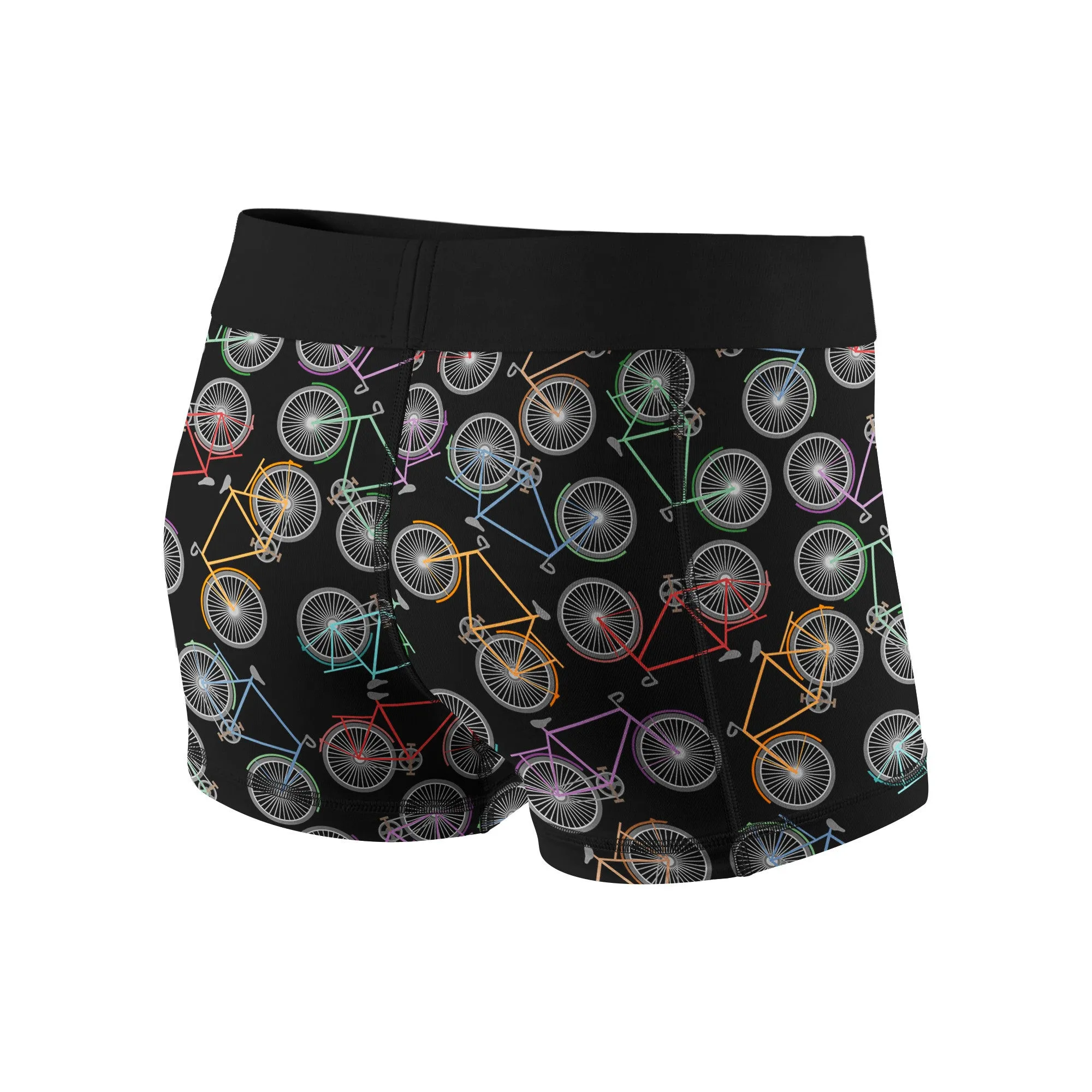 Colorful Bikes Fitness Shorts